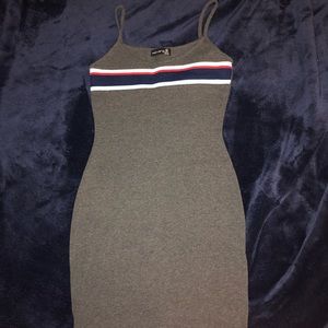 Gray Bodycon Dress!